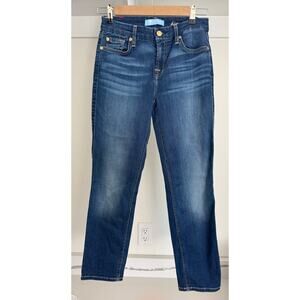 7 For All Mankind Kimmie Crop Women's Jeans Size 26 (26" inseam)